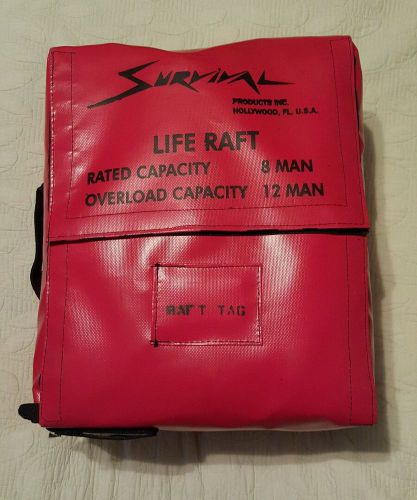 Survival products, inc. 8-12 man life raft