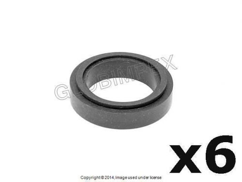 Bmw e24 large fuel injector seal set of 6 reinz +1 year warranty