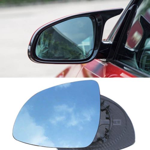 2pcs new power heated w/turn signal side view mirror blue glasses for bmw m3/m4