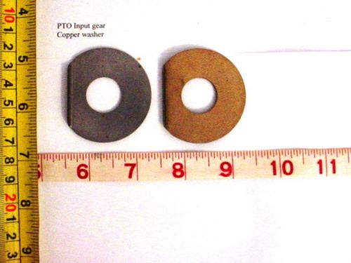 10 pcs pto input gear copper washer, 7538656, 8310-00-753-8656,2.5 or 5t