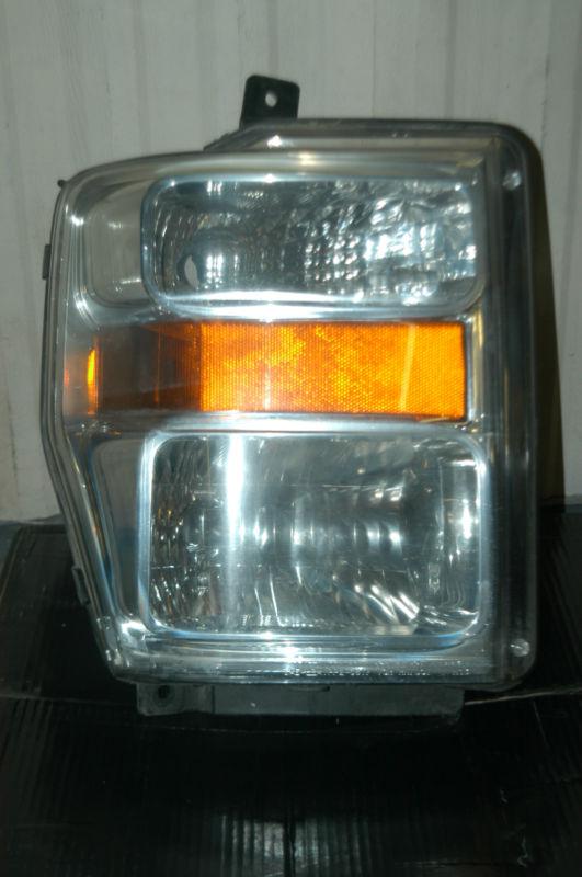 08 09 10 ford oem f250 f350 f450 f550 passenger rh headlight headlamp light