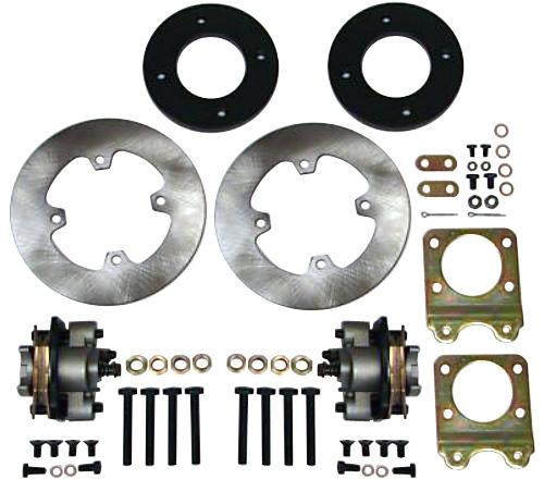 Honda atv ( rubicon ) disc brake converson kit (new) 