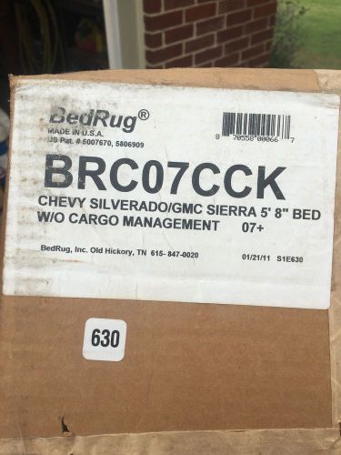 Bnib bedrug brc07cck bed liner for chevy silverado &amp; gmc sierra 1500 68&#034; bed