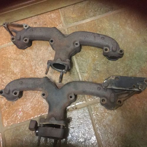 Corvette &#039;58 to &#039;62 exhaust manifolds, originals  with heat riser.