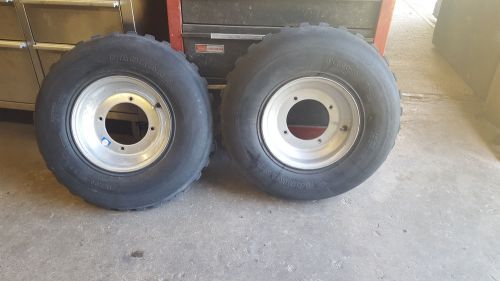 Banshee 21x7-10 nankang front sand tires on douglas blue label wheels