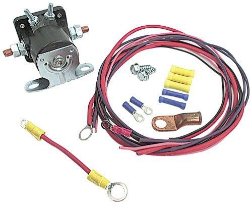 Allstar all76202 solenoid relocation kit with wiring harness
