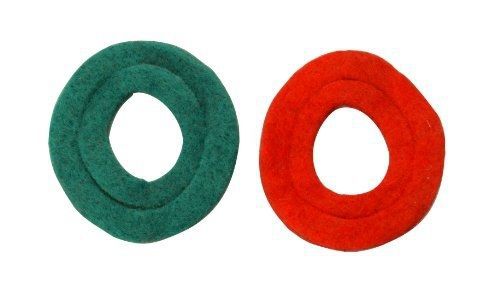 Road power 989 anti-corrosion fiber washers, 2-pack, 6 and 12-volt