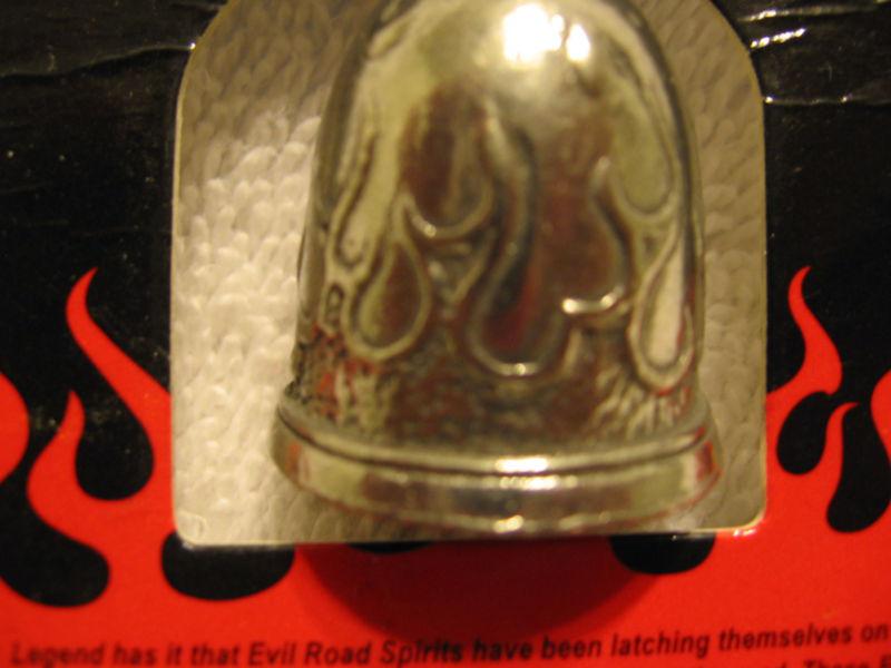 H.d.style  motorcycle good luck flames biker bell #2 (check this out)