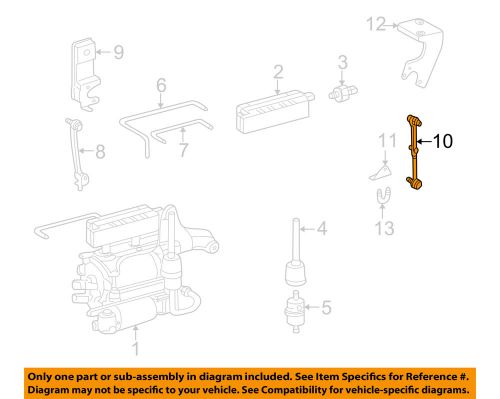 Mercedes mercedes-benz oem 00-06 s500 rear suspension-link 2203200032