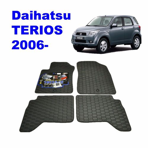Daihatsu terios 2006- rubber car floor mats all weather custom fit carmats