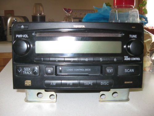 2003 factory toyota 4runner radio