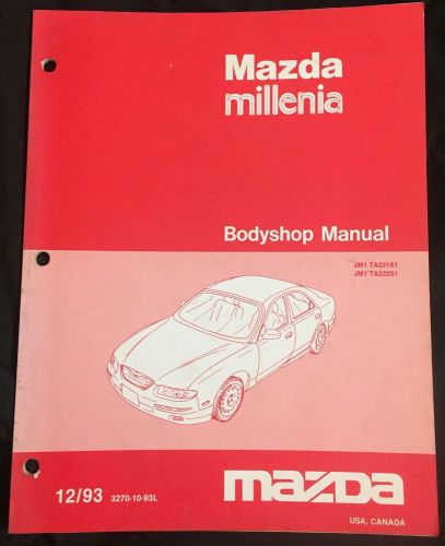 1994 mazda millenia factory oem bodyshop manual