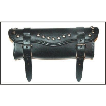 12&#034; motorcycle tool bag with shiny studs