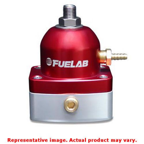 Fuelab 52501-2 525 series adjustable fuel pressure regulator red (1) -6an inlet