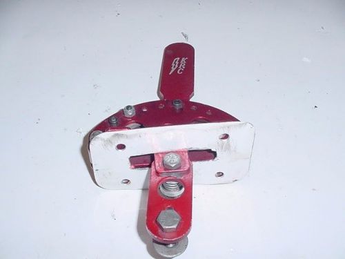 Krc powerglide billet aluminum red anodized shifter handle imca ump wissota s1