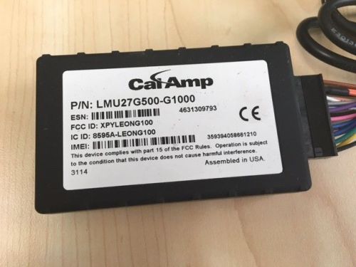 Calamp calamp cal amp lmu26c1v0-sgq02 gps tracking unit