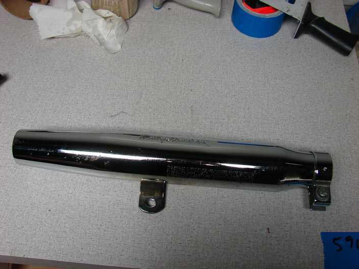 Harley tapered muffler 80017-85a 1 only, some scratches