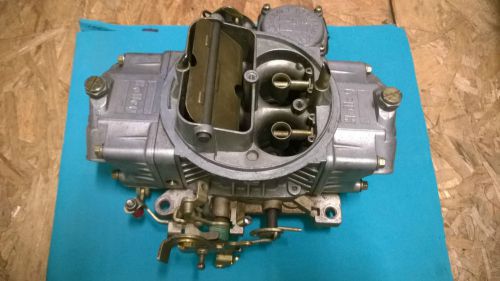 Holley 750 cfm vacuum secondary carb with electric choke