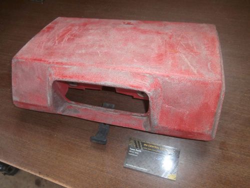 88 89 90 honda fourtrax 300 trx300 genuine rear fender tool box lid cover red oe