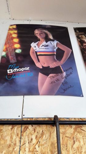1992 miss mopar poster new in package