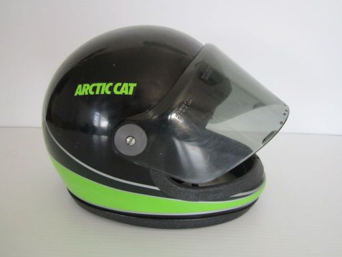 Vintage arctic cat snowmobile full face helmet racing eltigre ext sno pro zz jag