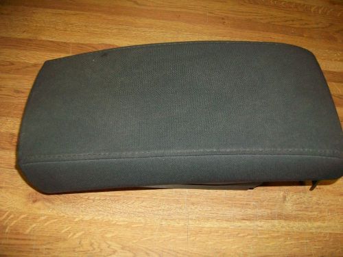 Console armrest dark gray cloth nissan altima coupe 2008-2013
