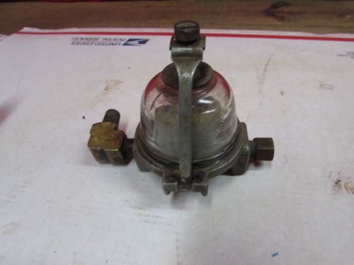 Vintage carter fuel filter 2146397 glass sediment bowl carbureter   lot 129b