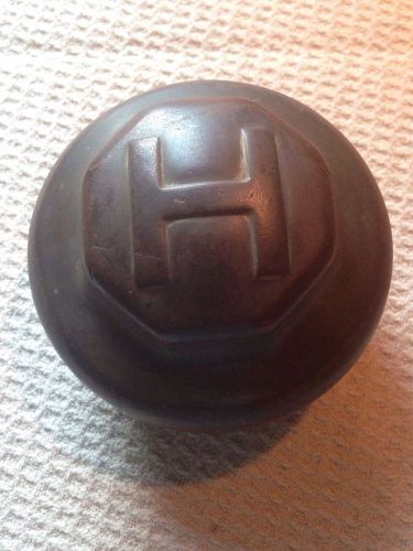 1920&#039;s hupmobile brass grease cap wheel barring dust cover automobile hubcap oem