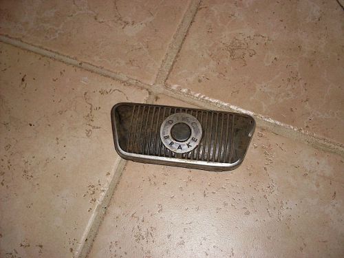 65 66 ford mustang deluxe disc brake pedal pad automatic trans original oem