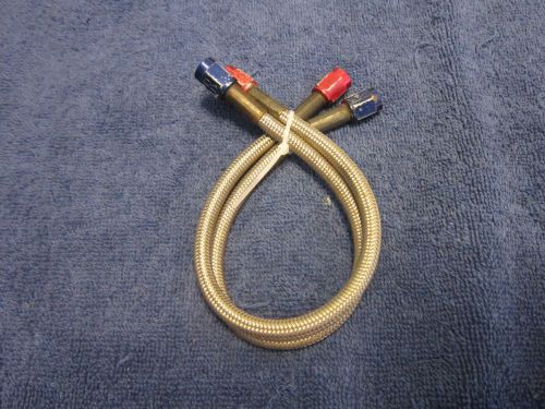 Nos 12 inch -3 an nitrous and fuel hoses, nice pair