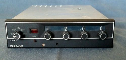 Serviceable  bendix/king kt76a transponder 066-1062-00 with tray and connector