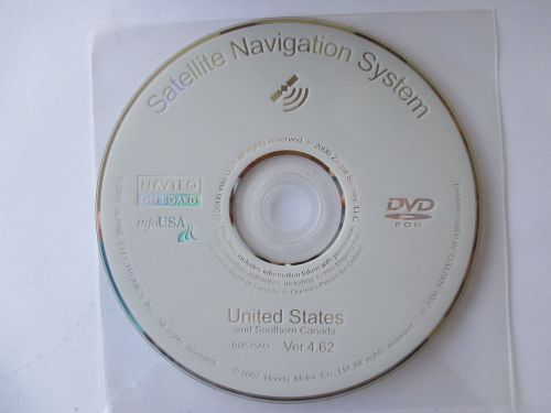 06-09 acura honda navigation dvd map ver 4.62 bm515a0 tl rl mdx odyssey accord