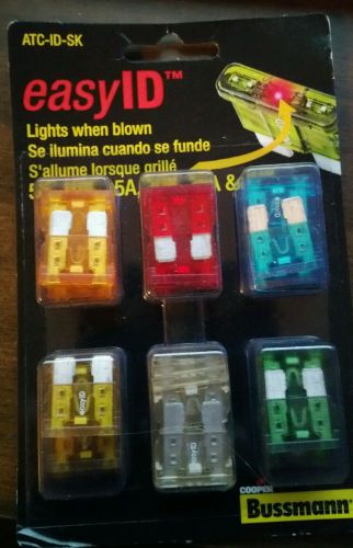 Bussmanfuses easy id  lights up when blown model atc-id-sk