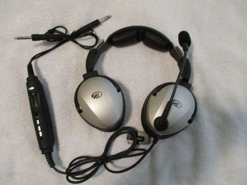 Lightspeed zulu 2 anc enc aviation headset-2 plug-bluetooth,bag