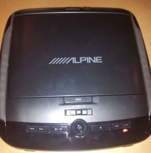 Alpine pkg-rse2 overhead monitor with dvd player
