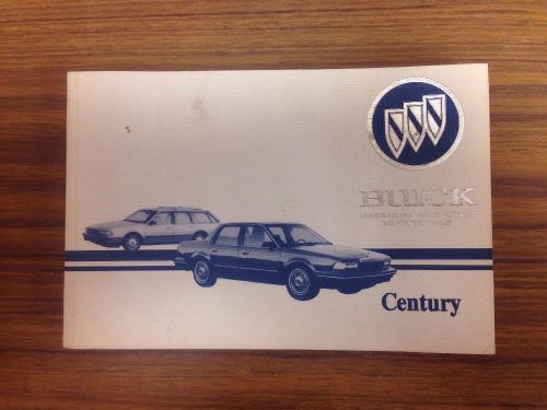 1995 buick century owners manual
