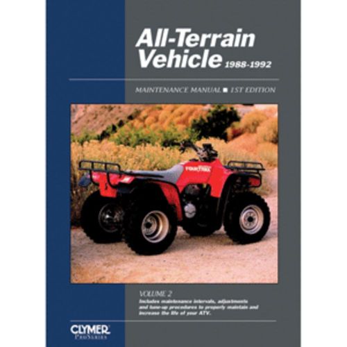 Clymer proseries all-terrain vehicle vol. 2  (1988-1992)