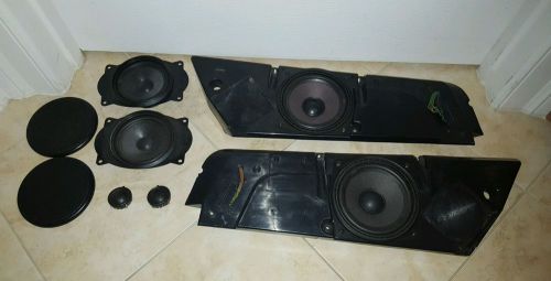 Porsche 968 3-way oem door speakers (excellent condition)