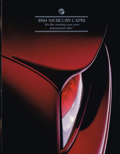 Big 1994 mercury capri brochure / catalog : xr2, convertible, xr-2