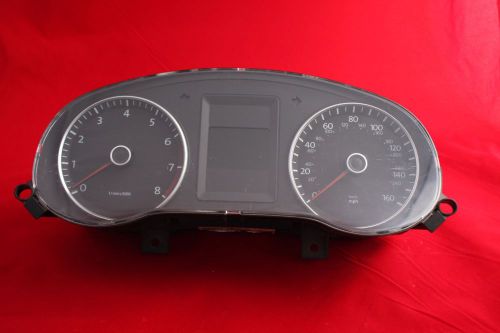 11-12 vw jetta sedan instrument cluster speedometer 19,925 5c6920951b
