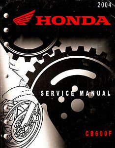 2004 honda cb600f 599 hornet motorcycle service manual-cb 600 f-599 hornet-cb600