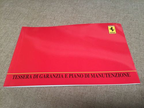 Ferrari 355/550/456 service book (new &amp; blank)