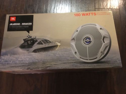 Jbl marine ms6520 speakers 6.5&#034; new in box!