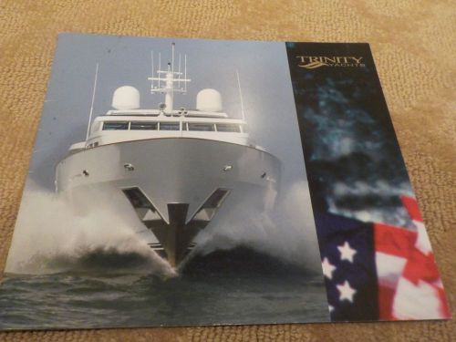 Trinity yachts marketing / specifications brochure 142&#039;-177&#039; yachts  23 pages