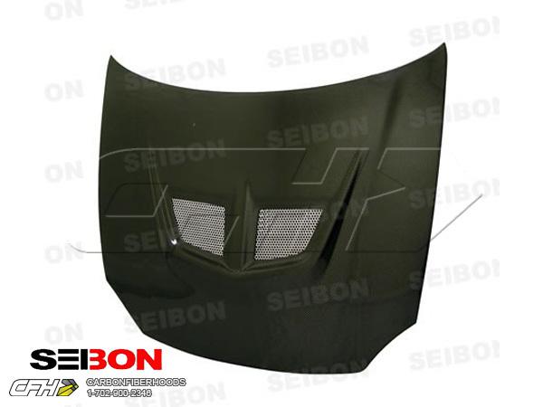 Seibon carbon fiber evo-style carbon fiber hood kit auto body honda delsol 93-97