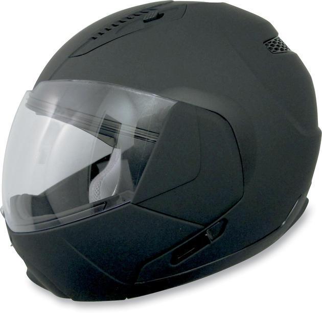 Afx fx-140 modular motorcycle helmet flat black 2xl/xx-large