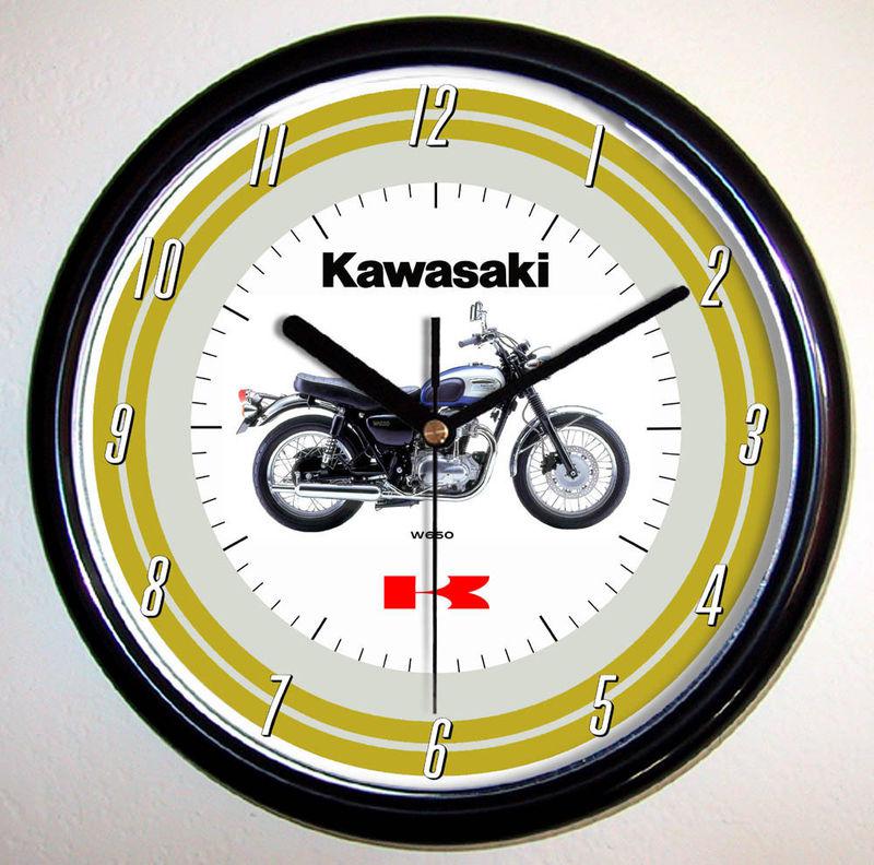 Kawasaki w650 motorcycle wall clock w-650 1999 2000