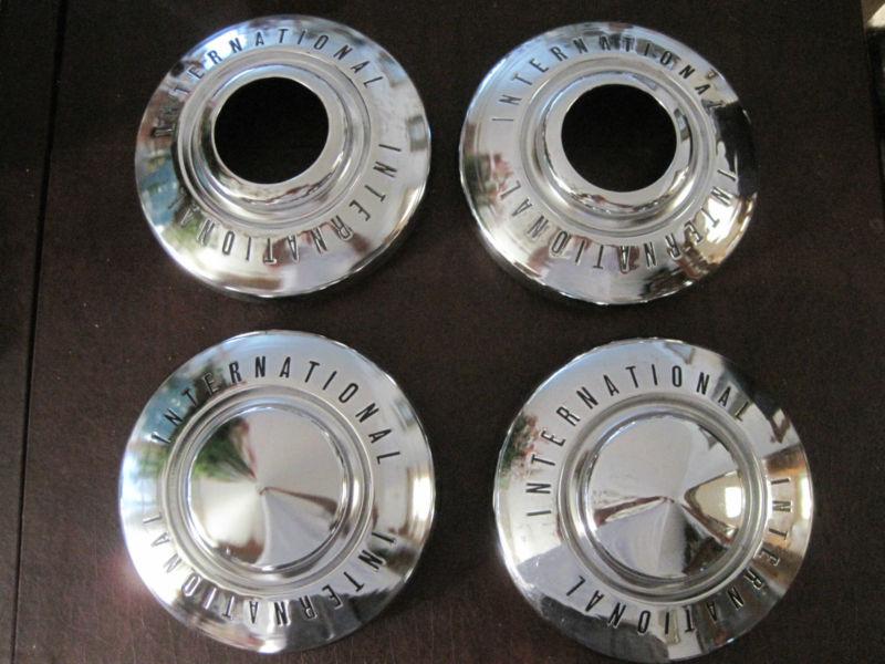1965 1966 1967 1968 international 4x4 pickup truck or travel all hubcaps 1/2 ton