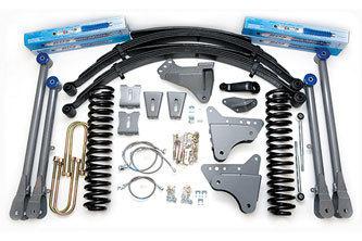 Bds 8" suspension lift kit ford f250 f350 superduty 05-07 4wd 6.0l diesel gas