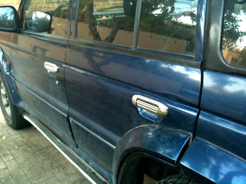 92 93 94 95 96 97 98 99 mitsubishi pajero montero chrome door handle cover trim